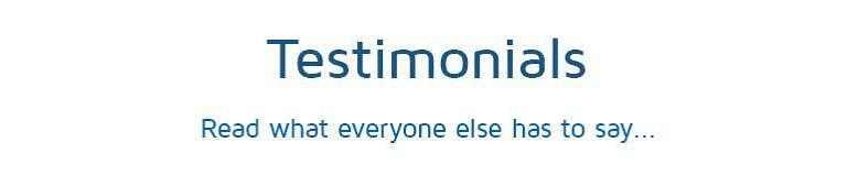 Heading - Testimonials